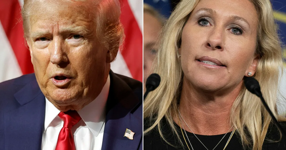 Marjorie Taylor Greene Announces Resignation After Public Split With Trump